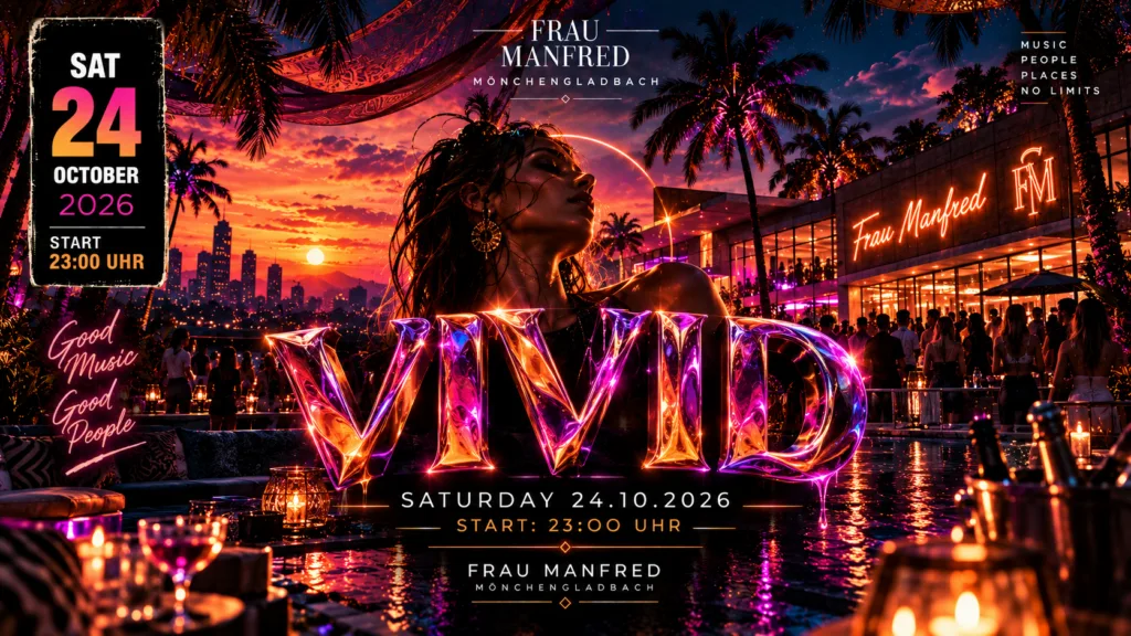 VIVID – Saturday 24.10.2026 – Frau Manfred