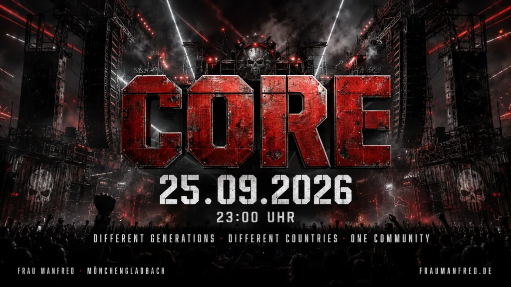 CORE – Friday 25.09.2026 – Frau Manfred Mönchengladbach