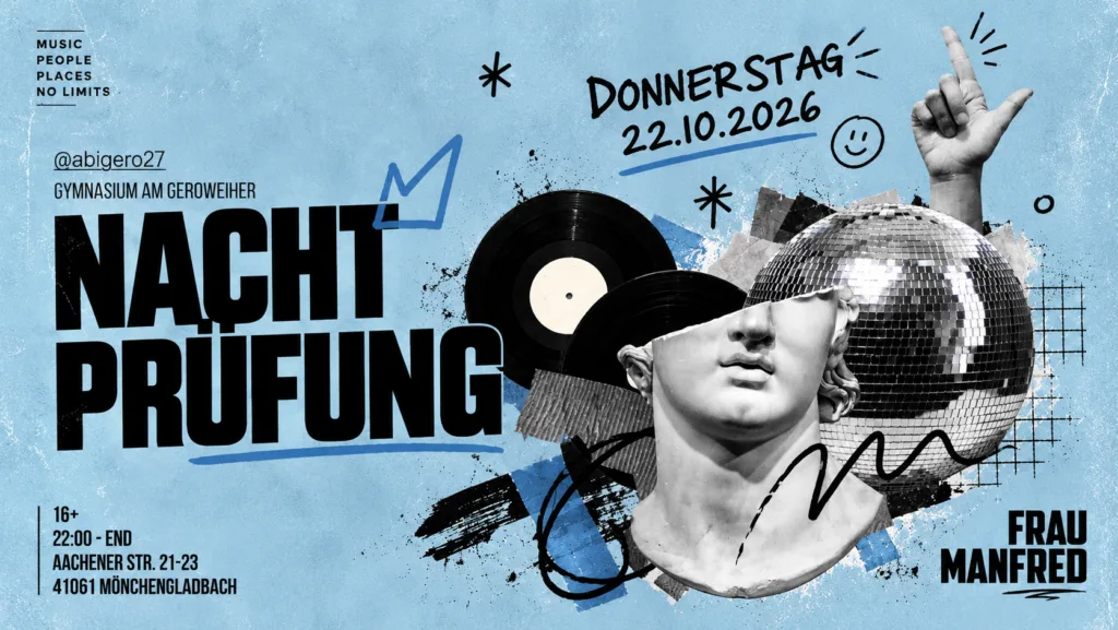 Nachtprüfung 16+ | Donnerstag 22.10 | Frau Manfred Mönchengladbach